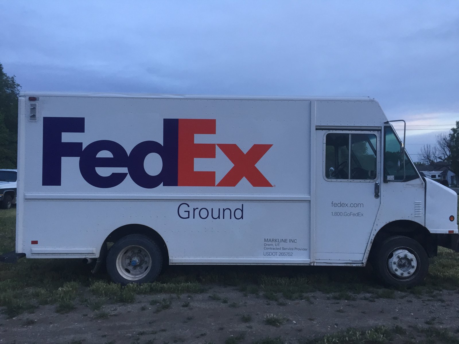 FedEx Ground box truck wrap